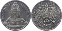 Sachsen 3 Mark Friedrich August III. 1904-1918. -