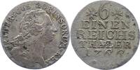 Brandenburg-Preußen 1/6 Taler Friedrich II. 1740-1786. -