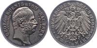 Sachsen 2 Mark Georg 1902-1904. -