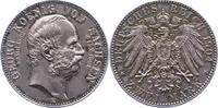 Sachsen 2 Mark Georg 1902-1904. -