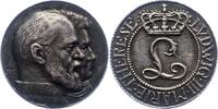 Bayern Silbermedaille Ludwig III. 1913-1918. -