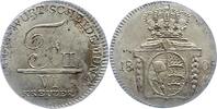 Württemberg 6 Kreuzer Friedrich II. 1797-1805. -