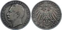 Baden 3 Mark Friedrich II. 1907-1918. -