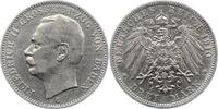 Baden 3 Mark Friedrich II. 1907-1918. -