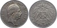 Sachsen 5 Mark Georg 1902-1904. -