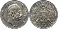 Sachsen 2 Mark Georg 1902-1904. -