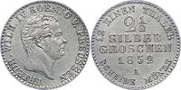Brandenburg-Preußen 2 1/2 Silbergroschen Friedrich Wilhelm IV. 1840-1861. -