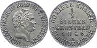 Brandenburg-Preußen 1/2 Silbergroschen Friedrich Wilhelm IV. 1840-1861. -