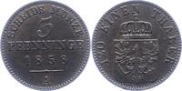 Brandenburg-Preußen 3 Pfennig Friedrich Wilhelm IV. 1840-1861. -