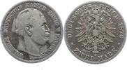 Preußen 2 Mark 1876 C Wilhelm I. 1861-1888. Schön 18,00 EUR prix TTC + 6,00 EUR frais d'envoi