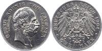 Sachsen 2 Mark Georg 1902-1904. -