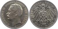 Baden 3 Mark Friedrich II. 1907-1918. -