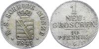 Sachsen-Albertinische Linie Neugroschen Friedrich August II. 1836-1854. -