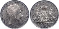 Nassau Doppelgulden Adolph 1839-1866. -