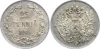 Finnland 25 Penniä 1 Nikolaus II. von Russland 1894-1917. -