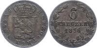 Nassau 6 Kreuzer Wilhelm 1816-1839. -