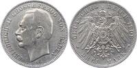 Baden 3 Mark Friedrich II. 1907-1918. -