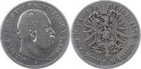 Preußen 2 Mark Wilhelm I. 1861-1888. -