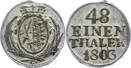 Sachsen-Albertinische Linie 1/48 Taler Friedrich August III. 1763-1806. -