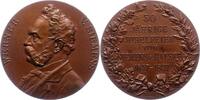 Personenmedaillen Bronzemedaille Siemens, Werner von *1816, +1892, deutscher Physiker und Ingenieur. -