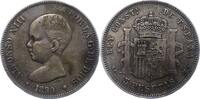 Spanien 5 Pesetas Alfons XIII. 1886-1931. -