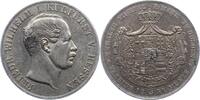 Doppeltaler 1854 Hessen-Kassel Friedrich Wilhelm I. 1847-1866. Winz. Kratzer, sehr schön