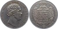 Sachsen-Albertinische Linie Doppeltaler Friedrich August II. 1836-1854. -