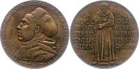 Reformation Bronzemedaille 400-Jahrfeier der Übergabe der Augsburger Konfession. -