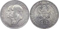 Preußen 3 Mark Wilhelm II. 1888-1918. -