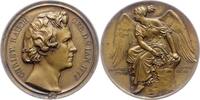 Personenmedaillen Bronzemedaille Rauch, Christian *1777 Arolsen, +1857 Dresden, Bildhauer. -