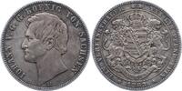 Sachsen-Albertinische Linie Taler Johann 1854-1873. -