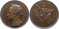 Personenmedaillen Bronzemedaille Goethe, Johann Wolfgang von *1749 Frankfurt, +1832. -