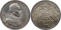 Preußen 3 Mark Wilhelm II. 1888-1918. -