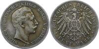 Preußen 5 Mark Wilhelm II. 1888-1918. -