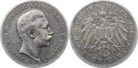 Preußen 5 Mark Wilhelm II. 1888-1918. -
