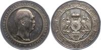 Personenmedaillen Versilberte Bronzemedaille Bismarck, Otto von *1815, +1898. -