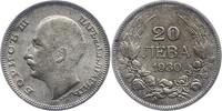 Bulgarien 20 Lewa Boris III. 1918-1943. -