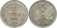 Finnland 25 Penniä 1 Nikolaus II. von Russland 1894-1917. -