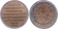 Frankreich Bronzemedaille Erste Republik. -
