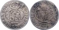 Sachsen-Albertinische Linie 1/12 Taler Friedrich August I. 1694-1733. -