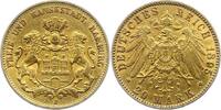 Hamburg 20 Mark Gold -