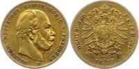 Preußen 10 Mark Gold Wilhelm I. 1861-1888. -