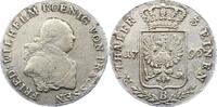 Brandenburg-Preußen 1/3 Taler Friedrich Wilhelm II. 1786-1797. -