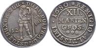 Braunschweig-Wolfenb&uuml;ttel 12 Mariengroschen 1680 Rudolf August 1666-1685... 265,00 EUR envoi gratuit
