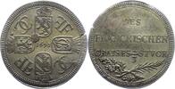 Fr&auml;nkischer Kreis 2/3 Taler 1693 Schr&ouml;tlingsriss, Pr&auml;geschw&auml;che, sehr sc... 195,00 EUR  + 6,00 EUR frais d'envoi