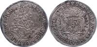 Haus Habsburg 1/2 Taler 1703 KB Leopold I. 1657-1705. Sch&ouml;ne Patina. Win... 295,00 EUR envoi gratuit