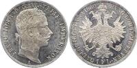 Haus Habsburg Gulden 1860 A Franz Joseph I. 1848-1916. Sch&ouml;ne Patina. Fa... 65,00 EUR  + 6,00 EUR frais d'envoi