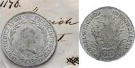 Haus Habsburg 20 Kreuzer 1809 A Franz II.(I.) 1792-1835. Vorz&uuml;glich + 55,00 EUR  + 6,00 EUR frais d'envoi