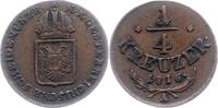 Haus Habsburg 1/4 Kreuzer 1816 A Franz II.(I.) 1792-1835. Sehr sch&ouml;n + 10,00 EUR  + 6,00 EUR frais d'envoi