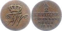 Brandenburg-Preußen Cu-1/2 Kreuzer Friedrich Wilhelm II. 1786-1797. -